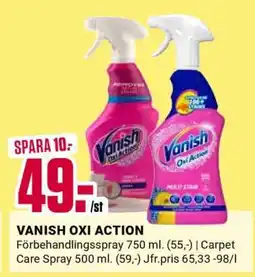 ÖoB Vanish Oxi Action erbjuda