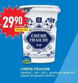 Willys CRÈME FRAICHE erbjuda