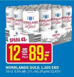ÖoB NORRLANDS GULD, LJUS EKO erbjuda