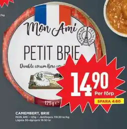 Willys MON AMI PETIT BRIE erbjuda