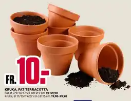 ÖoB KRUKA, FAT TERRACOTTA erbjuda