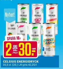 ÖoB Celsius Energidryck erbjuda