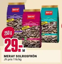 ÖoB MERAY SOLROSFRÖN erbjuda