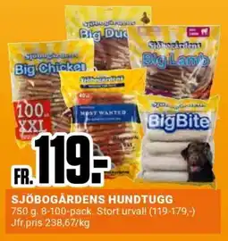 ÖoB SJÖBOGÅRDENS HUNDTUGG erbjuda
