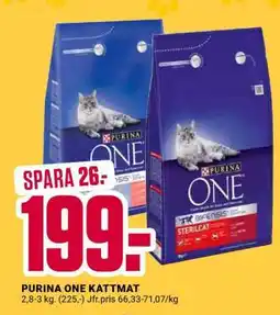 ÖoB PURINA ONE KATTMAT erbjuda