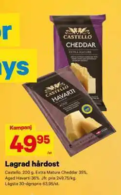 City Gross Castello Lagrad hårdost erbjuda
