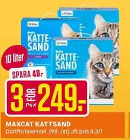 ÖoB MAXCAT KATTSAND erbjuda