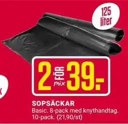 ÖoB SOPSÄCKAR erbjuda