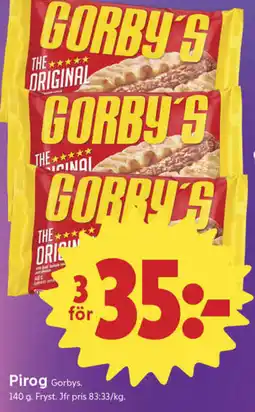 ICA Nära GORBYS Pirog erbjuda