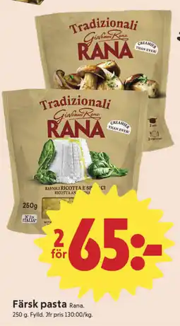 ICA Nära RANA Färsk pasta erbjuda