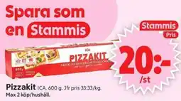 ICA Supermarket ICA Pizzakit erbjuda