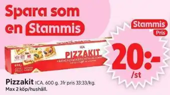 ICA Supermarket ICA Pizzakit erbjuda
