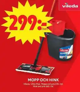 ICA Supermarket Mopp och Hink erbjuda