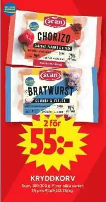 ICA Supermarket KRYDDKORV erbjuda