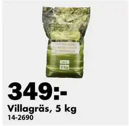 Biltema Villagräs, 5 kg erbjuda