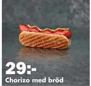 Chorizo med bröd