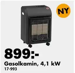 Biltema Gasolkamin, 4,1 kW erbjuda