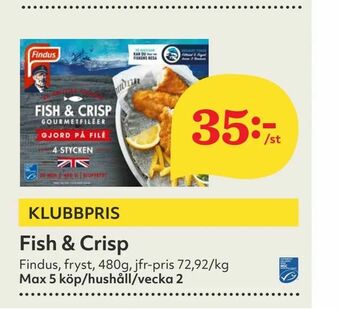 Hemköp Fish & Crisp erbjuda