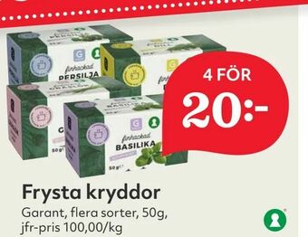 Hemköp Frysta kryddor erbjuda