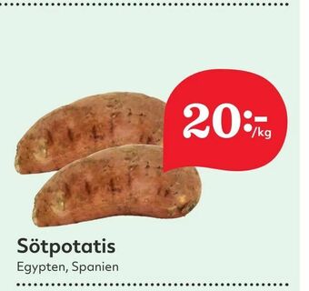 Hemköp Sötpotatis erbjuda