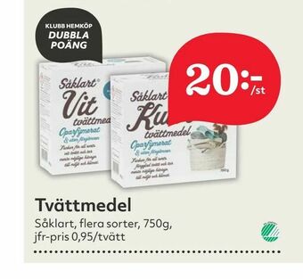 Hemköp Tvättmedel erbjuda