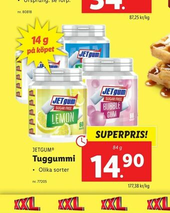 Lidl Tuggummi erbjuda