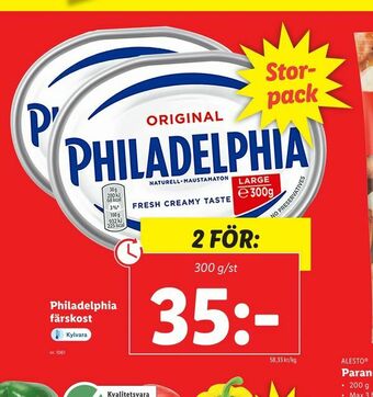 Lidl Philadelphia färskost erbjuda