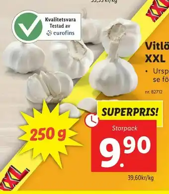 Lidl Vitlök XXL erbjuda