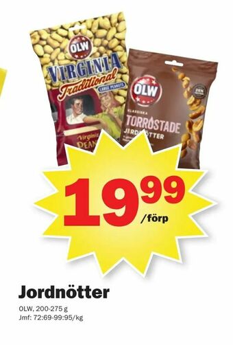 Pekås Jordnötter erbjuda