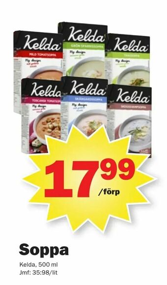 Pekås Soppa erbjuda