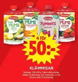 ICA Supermarket Klämmisar erbjuda