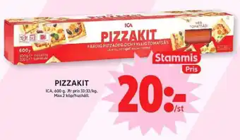 ICA Supermarket Pizzakit erbjuda