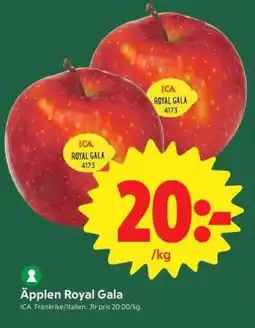 ICA Supermarket ÄPPLEN ROYAL GALA erbjuda