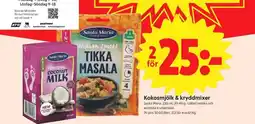 ICA Supermarket Kokosmjölk & kryddmixer erbjuda