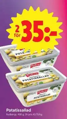ICA Supermarket POTATISSALLAD erbjuda