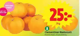 ICA Supermarket Clementiner Nadorcott erbjuda