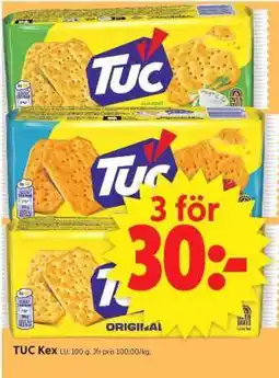ICA Supermarket TUC KEX erbjuda