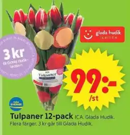 ICA Supermarket TULPANER 12-PACK erbjuda