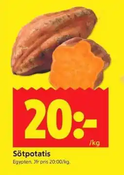 ICA Supermarket Sötpotatis erbjuda
