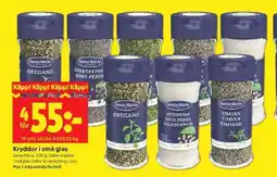 ICA Supermarket Santa Maria Kryddor i små glas erbjuda