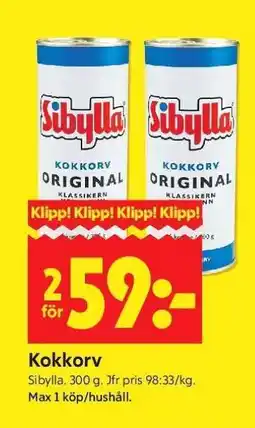 ICA Supermarket KOKKORV erbjuda