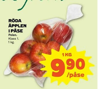 Stora Coop Röda äpplen i påse erbjuda