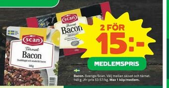 Stora Coop Bacon erbjuda