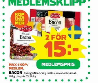 Stora Coop Bacon erbjuda