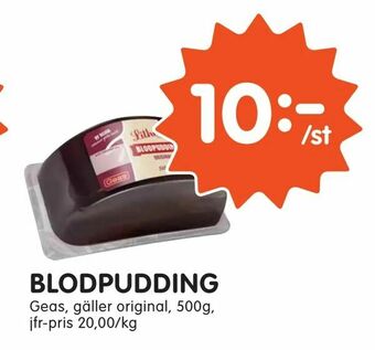Tempo Blodpudding erbjuda