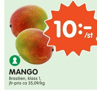 Tempo Mango erbjuda