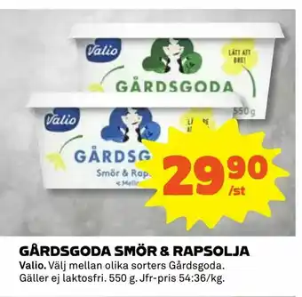 Gårdsgoda smör & rapsolja