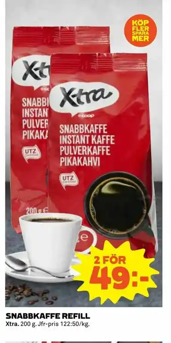 Snabbkaffe refill