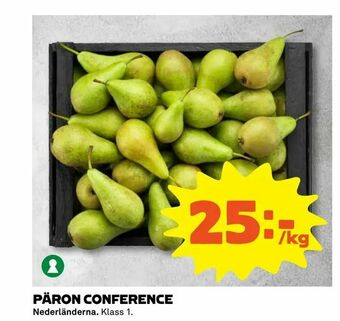 Coop Extra Päron conference erbjuda