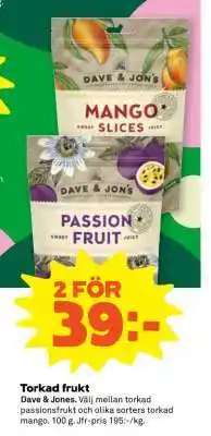 Stora Coop Torkad frukt erbjuda